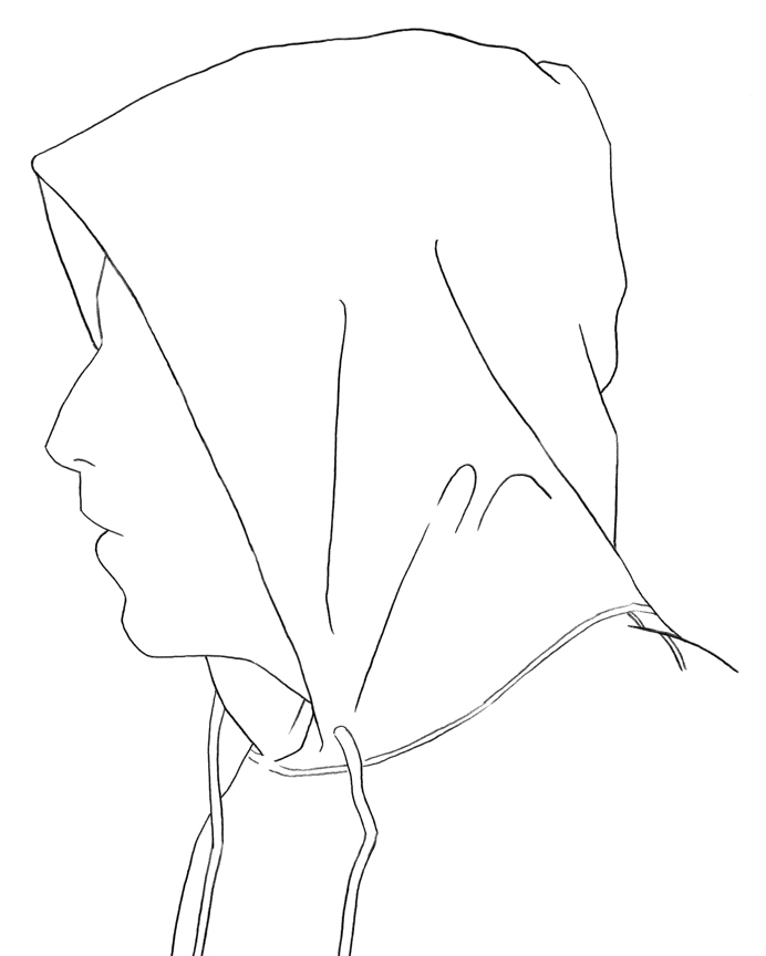 Collection 92+ Images how to draw a hoodie side view Excellent