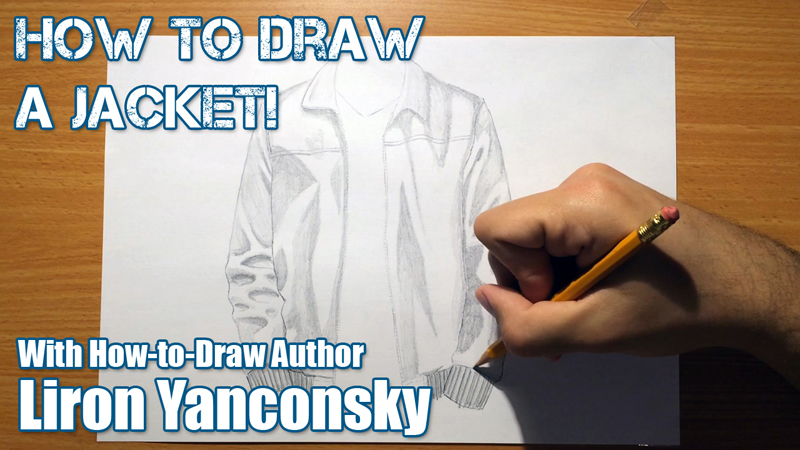 How to Draw a Leather Jacket
