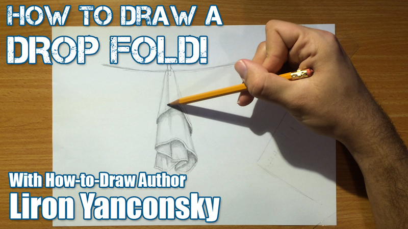How to Draw a Drop Fold: One Way