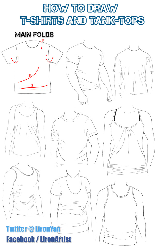 how to draw a shirt Archives - Liron Yanconsky