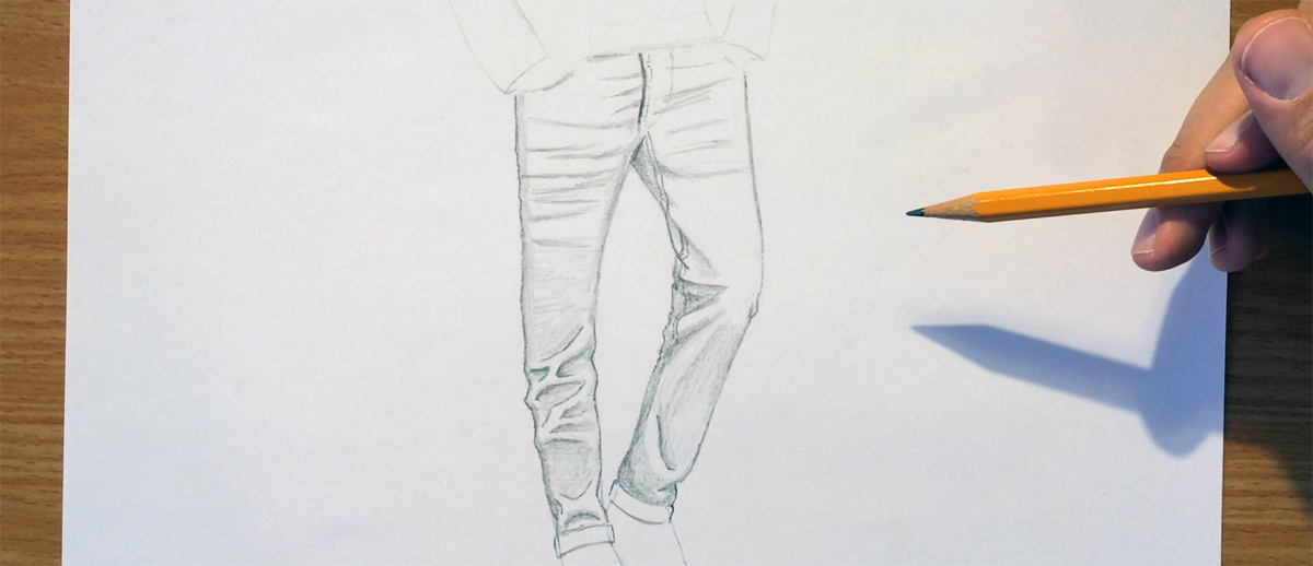 Barcelona snigmord Ungkarl How to Draw Jeans - Liron Yanconsky