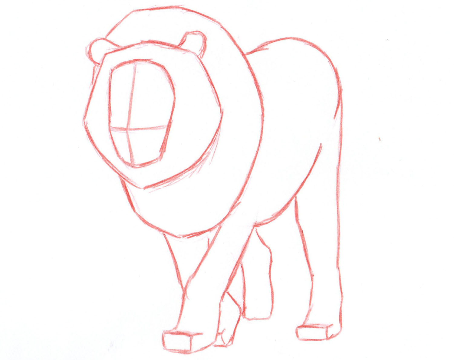 step draw to step how lion by Step a to How Yanconsky Liron Step Lion:  by  Draw