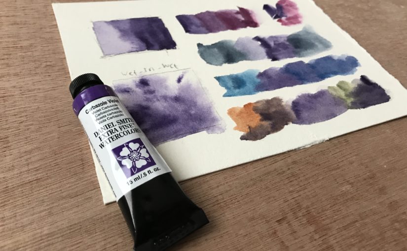 Carbazole Violet – Daniel Smith Watercolor | The Paint Show 21