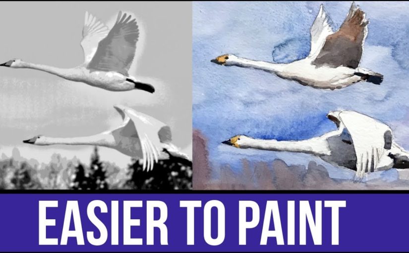 How to Make Every Photo Reference Easier to Paint | Photo Editing Tips for Watercolor Painting